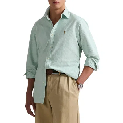 Polo Ralph Lauren Stripe Classic Fit Oxford Button-down Shirt