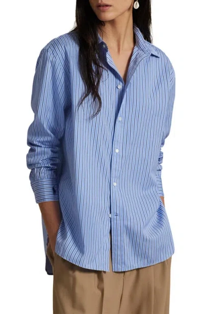 Polo Ralph Lauren Stripe Oversize Button-up Shirt
