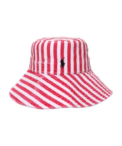 Polo Ralph Lauren Stripe Sunhat In Neutral