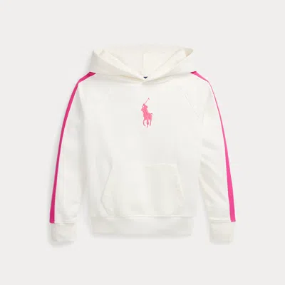POLO RALPH LAUREN STRIPED BIG PONY FRENCH TERRY HOODIE