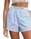 Polo Ralph Lauren Striped Cotton Boxer In Bengal Stripe