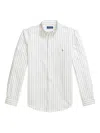 Polo Ralph Lauren Striped Button-down Shirt In Pattern