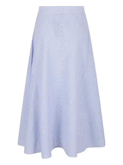 Polo Ralph Lauren Striped Button-front Skirt