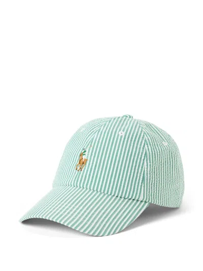 Polo Ralph Lauren Cotton Stretch Cloak Hat In Light Green