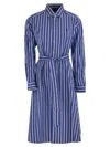 Polo Ralph Lauren Striped Chemisier With Belt