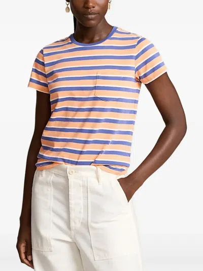 Polo Ralph Lauren Striped Chest-pocket T-shirt