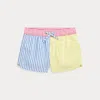 Polo Ralph Lauren Striped Cotton Fun Short In Multi