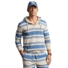 POLO RALPH LAUREN STRIPED COTTON HOODIE