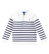 Polo Ralph Lauren Terry Half-zip Sweatshirt In Transparent