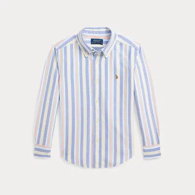 POLO RALPH LAUREN STRIPED COTTON OXFORD SHIRT