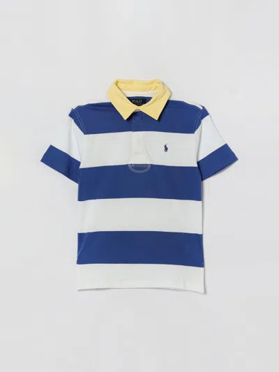 Polo Ralph Lauren Polo Shirt Kids Color White In Multi