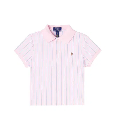 POLO RALPH LAUREN STRIPED COTTON POLO SHIRT
