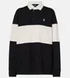 Polo Ralph Lauren Short Sleeves With Contrasting Collar And Striped Pattern
