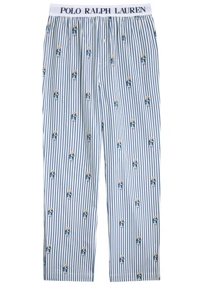 Polo Ralph Lauren Striped Cotton-poplin Pyjama Trousers