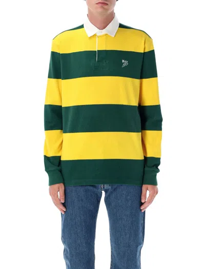 POLO RALPH LAUREN POLO RALPH LAUREN STRIPED COTTON RUGBY JUMPER