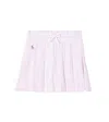 Polo Ralph Lauren Striped Cotton Skirt In Pink