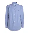 Polo Ralph Lauren Cotton Sport Shirt In Blue