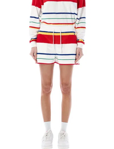 Polo Ralph Lauren Striped Drawstring Shorts In Multi