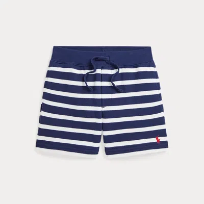 POLO RALPH LAUREN STRIPED FRENCH TERRY SHORT