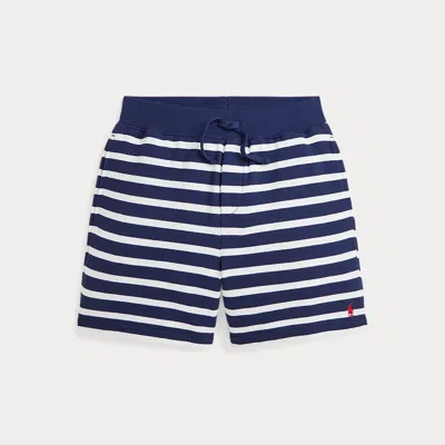 POLO RALPH LAUREN STRIPED FRENCH TERRY SHORT