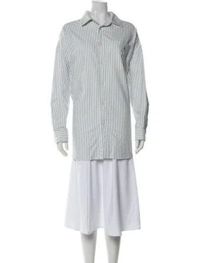 Pre-owned Polo Ralph Lauren Striped Long Sleeve Polo In Multi