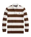 Polo Ralph Lauren Structured Fit Rugby Polo With Traditional Collar In White