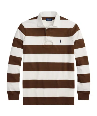 POLO RALPH LAUREN POLO RALPH LAUREN PONY EMBROIDERED STRIPED POLO SHIRT
