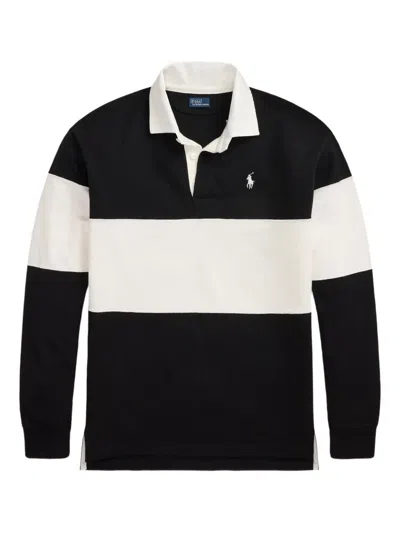 Polo Ralph Lauren Striped Long-sleeve Polo Sweater