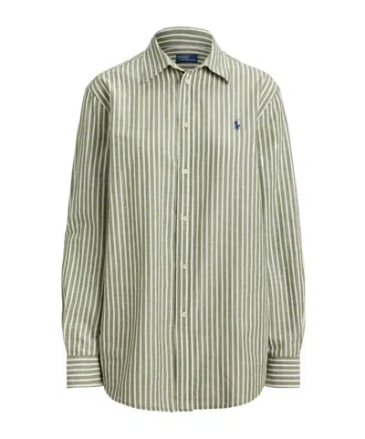 POLO RALPH LAUREN STRIPED LONG-SLEEVE SHIRT