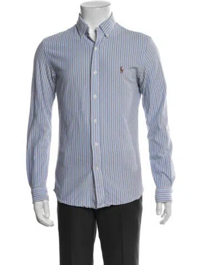 Pre-owned Polo Ralph Lauren Striped Long Sleeve Shirt In Multi