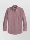Polo Ralph Lauren Long Sleeve Sport Shirt Clothing In Red
