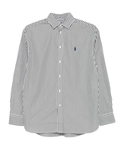 Polo Ralph Lauren Striped Long-sleeves Shirt In Multi