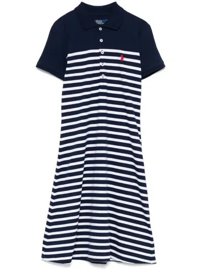 POLO RALPH LAUREN STRIPED MINI DRESS