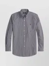 Polo Ralph Lauren Striped Pattern Button-down Collar Long Sleeves In Multi