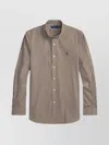 Polo Ralph Lauren Striped Pattern Button-down Collar Long Sleeves In Multi