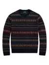 Polo Ralph Lauren Striped Pattern Sweater In Multi