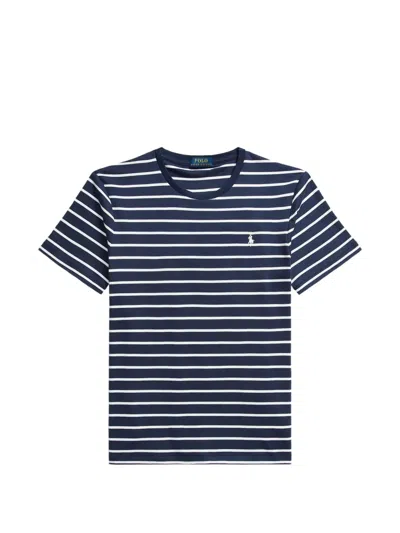 POLO RALPH LAUREN STRIPED-PATTERN T-SHIRT