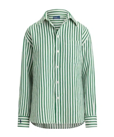 Polo Ralph Lauren Striped Pocket Light Shirt In Multi