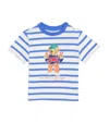 Polo Ralph Lauren Kids T-shirt In Blue