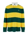 Polo Ralph Lauren Multicolor Polo Shirt With Logo Embroidery On The Front And All-over Striped Motif