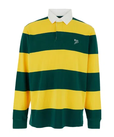 POLO RALPH LAUREN POLO RALPH LAUREN LONG-SLEEVED STRIPED POLO SHIRT