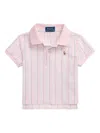 Polo Ralph Lauren Ralph Lauren Striped Oxford Mesh Boxy Polo Shirt