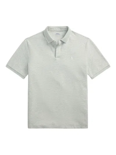 Polo Ralph Lauren Striped Polo Shirt In Green