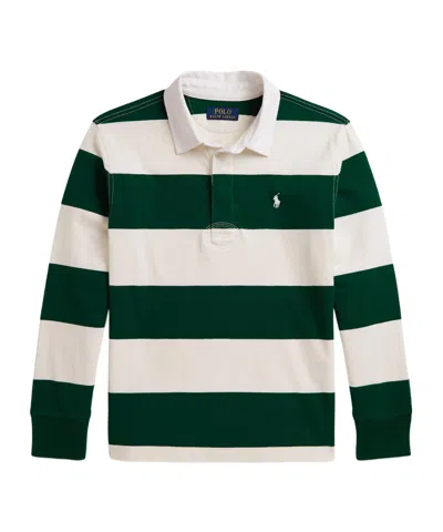 Polo Ralph Lauren Striped Polo Shirt In Green