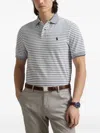 Polo Ralph Lauren Ralph Lauren Striped Oxford Mesh Polo Shirt In Multi