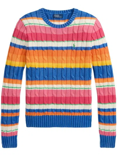Polo Ralph Lauren Striped Pullover Clothing In Multicolour