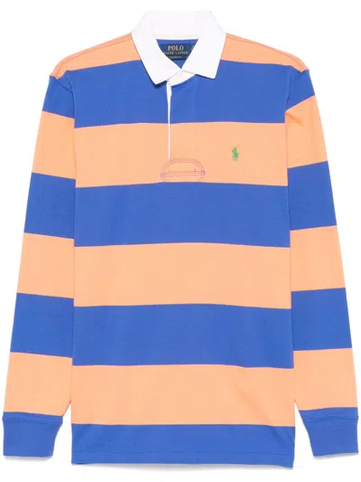 POLO RALPH LAUREN STRIPED RUGBY POLO SHIRT