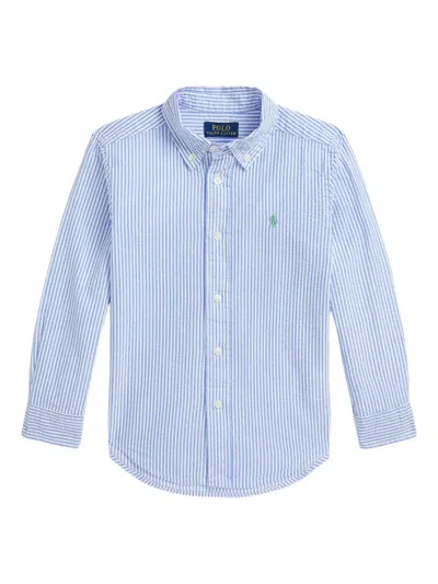 Polo Ralph Lauren Kids' Striped Seersucker Shirt