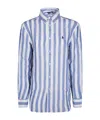 Polo Ralph Lauren Classic Fit Striped Shirt In Blue