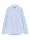 Polo Ralph Lauren Striped Shirt In Blue